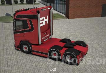 DAF XG Heinrichs Thermoliner version 3.0 for Euro Truck Simulator 2 (v1.54.x)