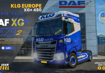 DAF XG Skinpack version 1.0 for Euro Truck Simulator 2 (v1.41.x)
