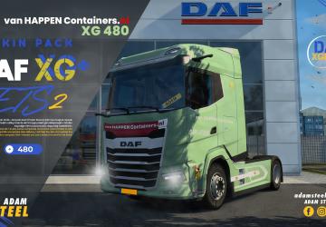 DAF XG Skinpack version 1.0 for Euro Truck Simulator 2 (v1.41.x)