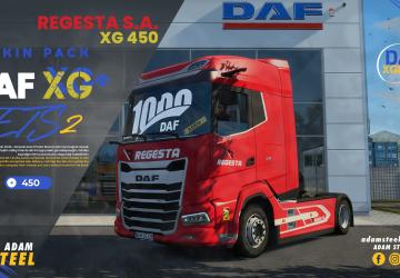 DAF XG Skinpack version 1.0 for Euro Truck Simulator 2 (v1.41.x)