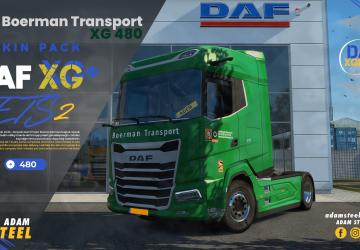 DAF XG Skinpack version 1.0 for Euro Truck Simulator 2 (v1.41.x)