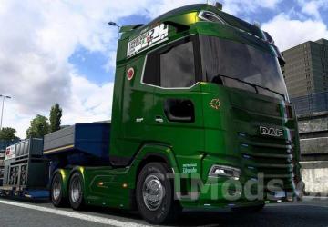 DAF XG+ Tuning Combo version 1.4 for Euro Truck Simulator 2 (v1.48.x, 1.49.x)