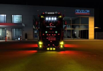 DAF XG/XG+ Addons version 3.0 for Euro Truck Simulator 2 (v1.43.x)