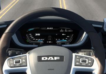 DAF XG-XG+ Improved Dashboard version 1.2.2 for Euro Truck Simulator 2 (v1.43.x)