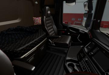 Dark brown Interior Scania 2016 version 0.8 beta for Euro Truck Simulator 2 (v1.40.x)