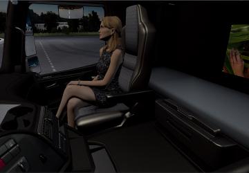 Dark Interior Kamaz 5490 neo version 0.8 for Euro Truck Simulator 2 (v1.39.x)