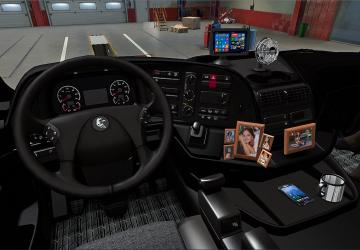 Dark Interior Kamaz 5490 neo version 0.8 for Euro Truck Simulator 2 (v1.39.x)