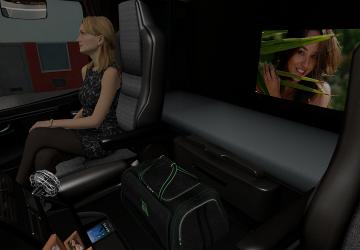 Dark Interior Kamaz 5490 neo version 0.8 for Euro Truck Simulator 2 (v1.39.x)