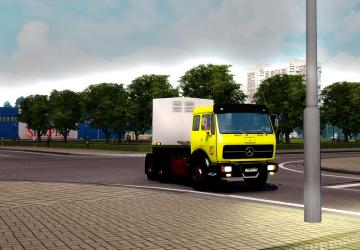 Parts for Mercedes NG version 1.0 for Euro Truck Simulator 2 (v1.35.x, 1.36.x)