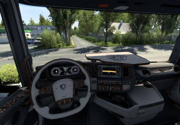 Detailed Interior for Scania S2016 version 1.0 for Euro Truck Simulator 2 (v1.40.x, 1.41.x)