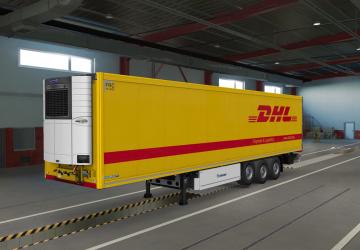 DHL skin pack for Krone trailer version 1.1 for Euro Truck Simulator 2 (v1.36.x, - 1.38.x)
