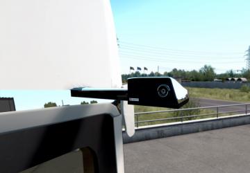 Digital side Mirrors for Scania S&R version 3.0 for Euro Truck Simulator 2 (v1.40.x, 1.41.x)