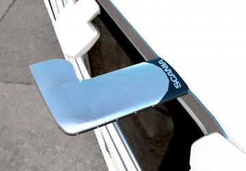 Digital side Mirrors for Scania S&R version 3.0 for Euro Truck Simulator 2 (v1.40.x, 1.41.x)