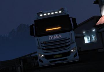DIMA HT490 version 1.0 for Euro Truck Simulator 2 (v1.40.x, - 1.45.x)