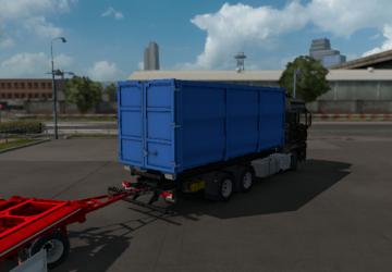 DIN containers for MAN TGX E6 MADster version 1.0 for Euro Truck Simulator 2 (v1.35.x, 1.36.x)