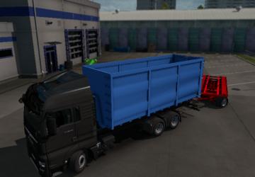 DIN containers for MAN TGX E6 MADster version 1.0 for Euro Truck Simulator 2 (v1.35.x, 1.36.x)