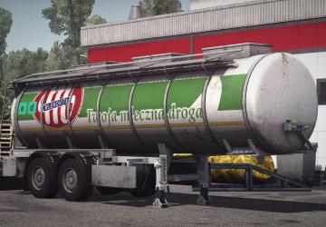Dirty Foodtanker skinpack version 1.0 for Euro Truck Simulator 2 (v1.37.x)