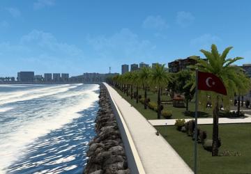 Map Diyarbakir Map version 1.7 for Euro Truck Simulator 2 (v1.40.x)