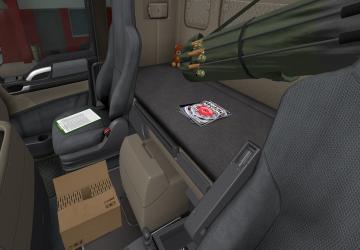 DLC Cabin Accessories ATS for ETS2 version 1.0 for Euro Truck Simulator 2 (v1.40.x, - 1.43.x)