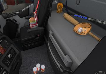 DLC Cabin Accessories ATS for ETS2 version 1.0 for Euro Truck Simulator 2 (v1.40.x, - 1.43.x)