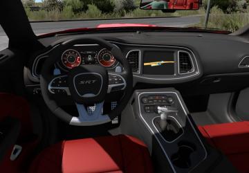 Dodge Challenger SRT Hellcat Widebody 2018 v1.0 for Euro Truck Simulator 2 (v1.44.x, 1.45.x)