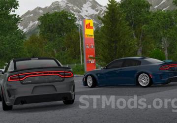 Dodge Charger SRT Hellcat Widebody 2021 version 1.5 for Euro Truck Simulator 2 (v1.54.x)