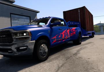 Dodge RAM 3500 (RVM) version 1.0 for Euro Truck Simulator 2 (v1.46.x)