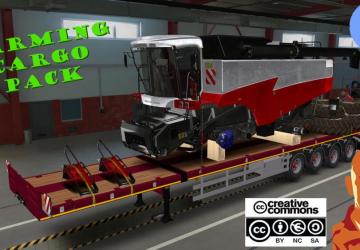 Doll 4 Axis Fledbed & Farming cargo pack version 1.0 for Euro Truck Simulator 2 (v1.49.x)