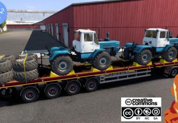 Doll 4 Axis Fledbed & Farming cargo pack version 1.0 for Euro Truck Simulator 2 (v1.49.x)