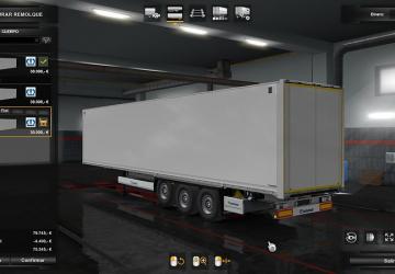 Doors for Krone DryLiner by Sogard3 version 1.0 for Euro Truck Simulator 2 (v1.36.x, - 1.42.x)