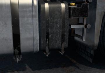 Mud Add-on for Kamaz-5490/65206 version 1.0 (07.01.22) for Euro Truck Simulator 2 (v1.40.x, - 1.43.x)