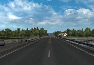 Add-ons for RusMap (Northern Beauty) version 2.4 for Euro Truck Simulator 2 (v1.38.x)