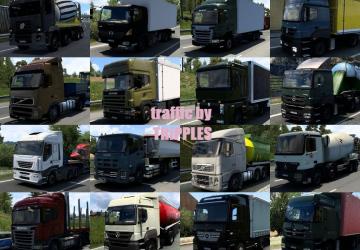 Additional Trucks in Traffic version 1.9 for Euro Truck Simulator 2 (v1.43.x)