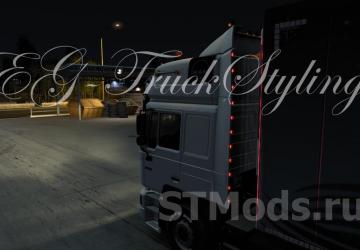 Additional slots for MAN F2000 version 8.0 for Euro Truck Simulator 2 (v1.47.x)