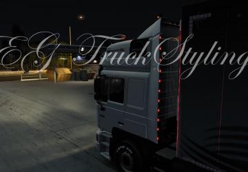 Additional slots for MAN F2000 version 1.0 for Euro Truck Simulator 2 (v1.43.x)