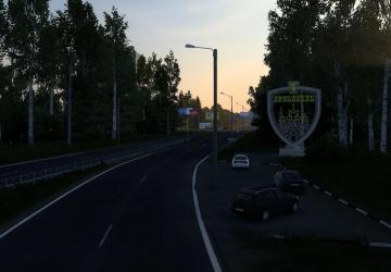 Road to Arkhangelsk version 1.3 for Euro Truck Simulator 2 (v1.54.x)