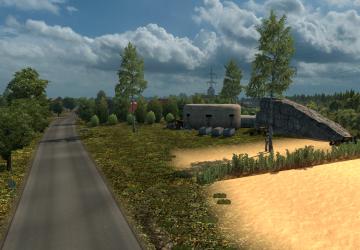 Road to Moldoviy version 1.0 for Euro Truck Simulator 2 (v1.36.x)