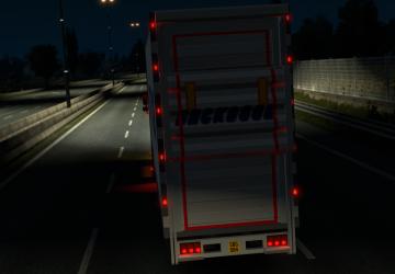 Double Deck Trailer version 1.0 for Euro Truck Simulator 2 (v1.35.x)