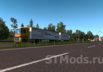 Varied Trailers in Traffic version 8.7 for Euro Truck Simulator 2 (v1.48.x)