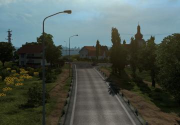 Map E58 Add-on for ProMods version 0.3 for Euro Truck Simulator 2 (v1.43.x)