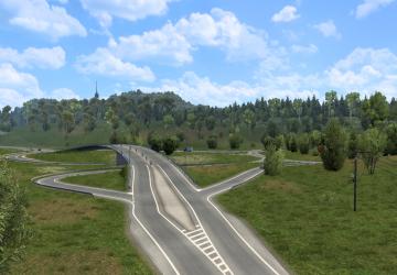 East Duisburg Improvement Mod for Calais-Duisburg Road v1.1 for Euro Truck Simulator 2 (v1.41.x)