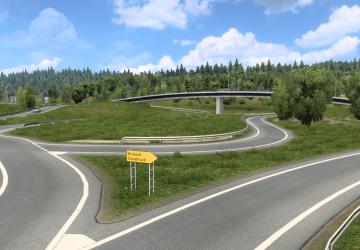 East Duisburg Improvement Mod for Calais-Duisburg Road v1.1 for Euro Truck Simulator 2 (v1.41.x)