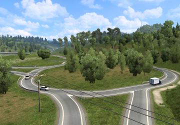 East Duisburg Improvement Mod for Calais-Duisburg Road v1.1 for Euro Truck Simulator 2 (v1.41.x)