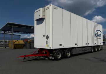 Ekeri Trailers Revision by Kast version 1.0 for Euro Truck Simulator 2 (v1.43.x, 1.44.x)