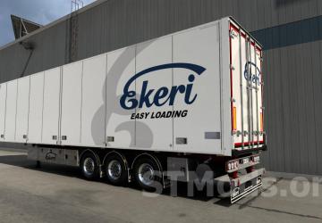 Ekeri Trailers Revision by Kast version 1.1.1 for Euro Truck Simulator 2 (v1.47.x)