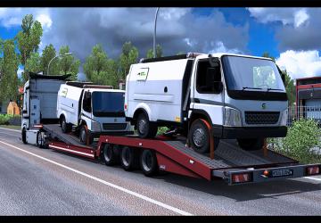 Estepe Trailer Car Transporter version 1.0 for Euro Truck Simulator 2 (v1.40.x, 1.41.x)