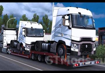 Estepe Trailer Car Transporter version 1.3 for Euro Truck Simulator 2 (v1.47.x)