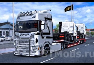 Estepe Trailer Car Transporter version 1.4 for Euro Truck Simulator 2 (v1.48.x)