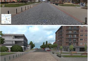 Europe - Real Map 1:1 version 1.0 for Euro Truck Simulator 2 (v1.41.x)
