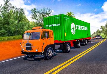 Evergreen Container version 1.0 for Euro Truck Simulator 2 (v1.42.x, 1.43.x)